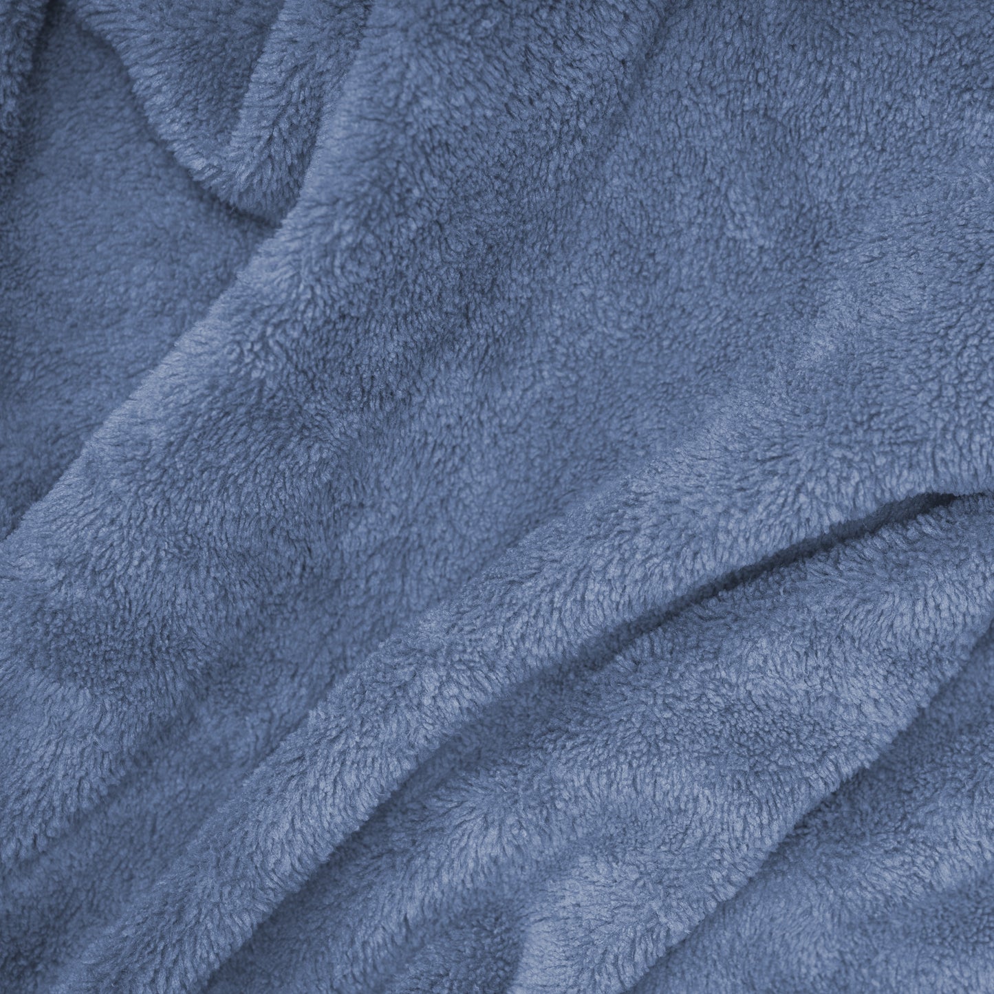 blue bath towel