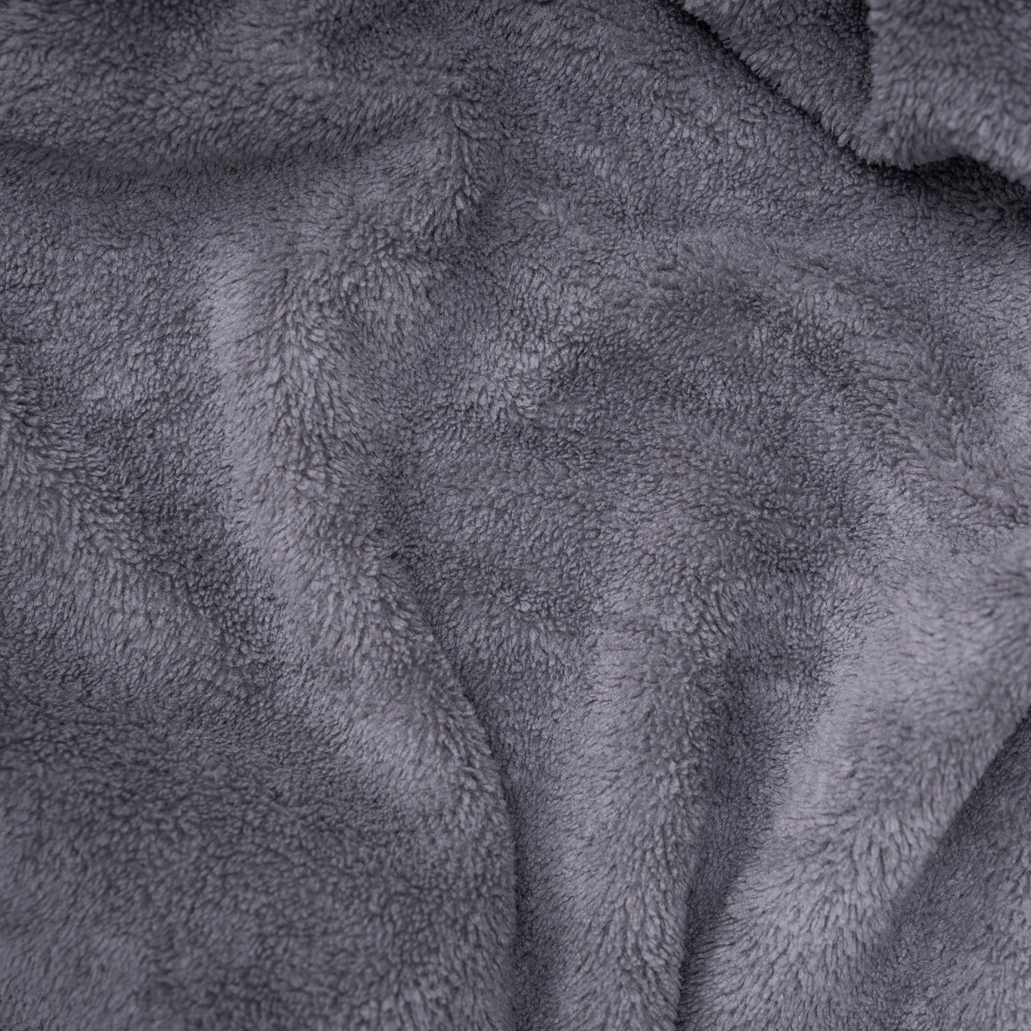 Grey bath towel
